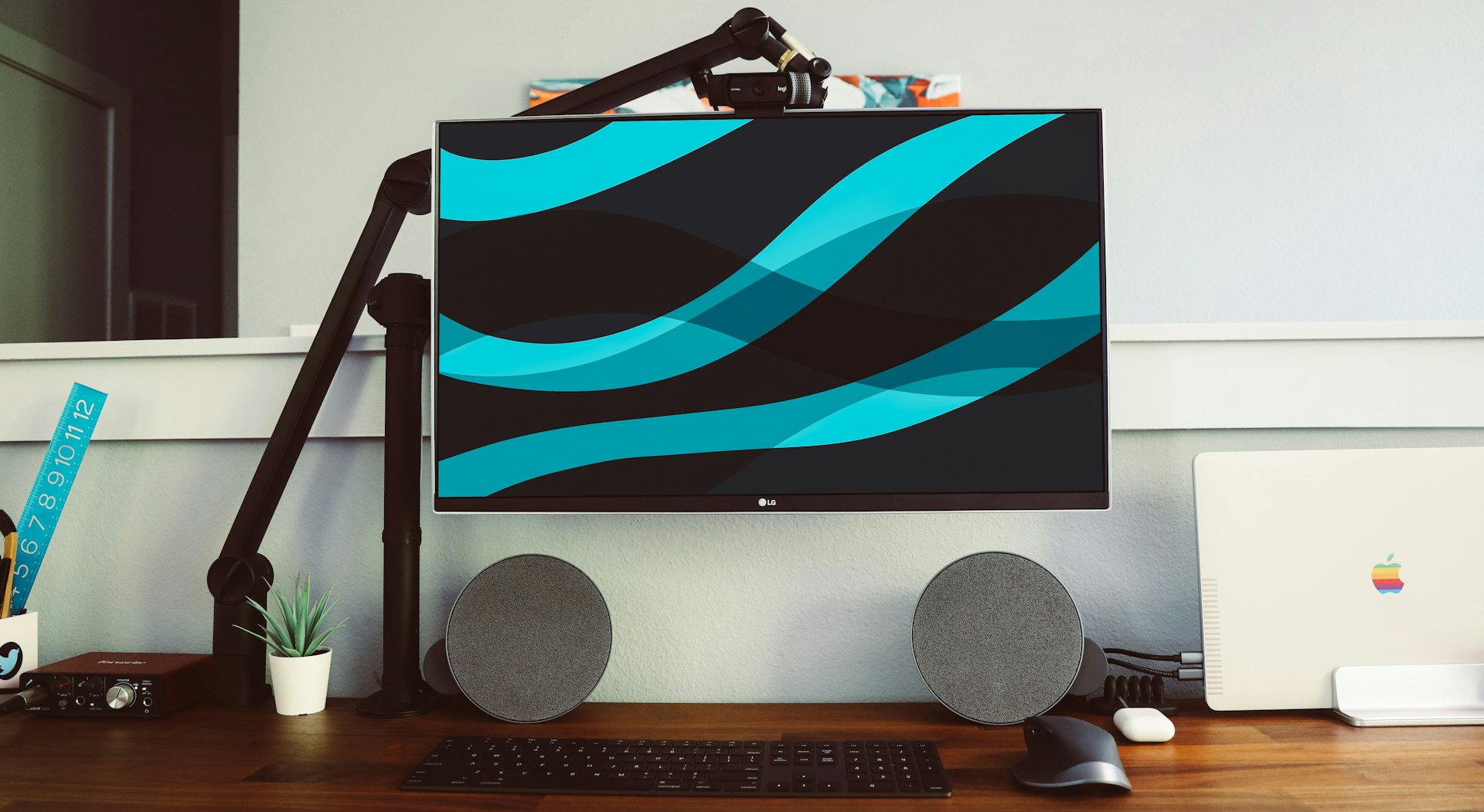 dual vertical laptop stand