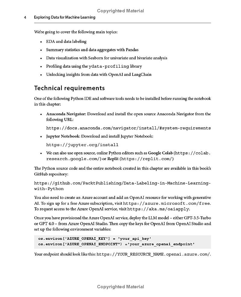 data labeling in machine learning with python pdf free download