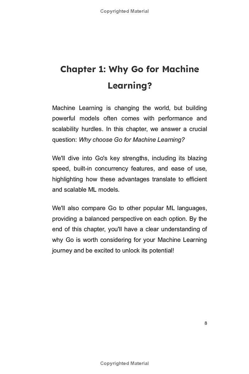 GoLang for Machine Learning pdf