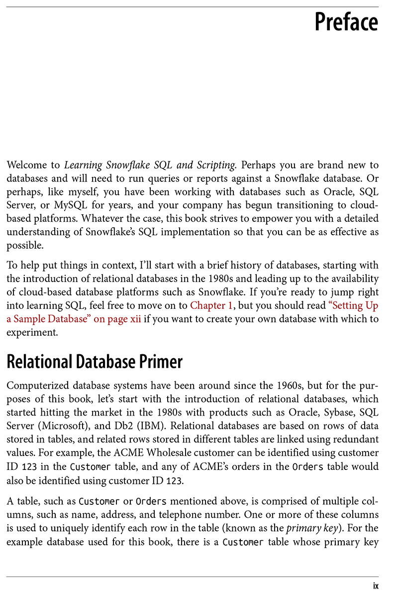 Learning Snowflake SQL and Scripting pdf